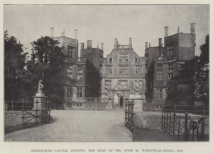 Sherborne Castle, Dorset, de zetel van Mr John K Wingfield-Digby, MP door English Photographer