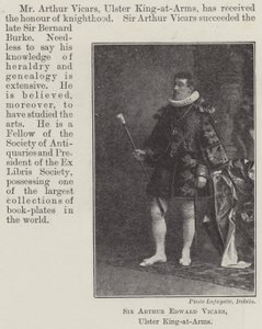Sir Arthur Edward Vicars, Ulster King-at-Arms door English Photographer
