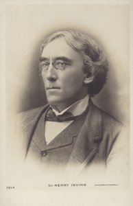 Sir Henry Irving, Engelse toneelacteur door English Photographer