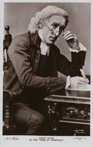 Sir Henry Irving, Engelse toneelacteur door English Photographer