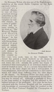 Sir Hermann Weber door English Photographer