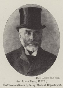 Sir James Dick, KCB, Voormalig Directeur-Generaal, Marine Medische Afdeling