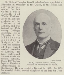 Sir R Douglas Powell, Baronet, Arts in Gewone Dienst van de Koningin door English Photographer