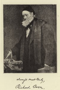 Sir Richard Owen door English Photographer