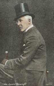 Sir Squire Bancroft door English Photographer