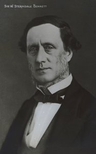 Sir William Sterndale Bennett, Engelse componist, dirigent en pianist door English Photographer