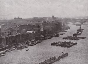 Zuidelijke Oever van de Theems, vanaf de Tower Bridge door English Photographer