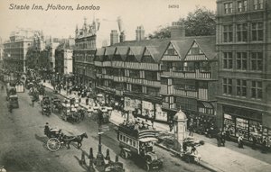 Staple Inn, Holborn, Londen door English Photographer
