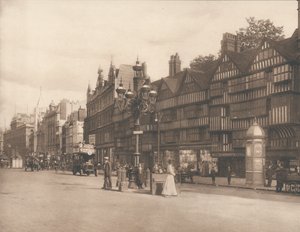 Staple Inn, Holborn, Londen, begin 20e eeuw door English Photographer