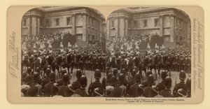 Stereografische afdruk van het diamanten jubileum van koningin Victoria door English Photographer