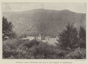 Taymouth Kasteel, Perthshire, de Residentie van de Markies van Breadalbane