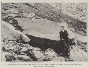 De vermeende moord op het eiland Arran, plek waar het lichaam van de toerist Rose werd gevonden op Goatfell
