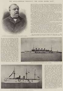 De Anglo-Amerikaanse moeilijkheid, de marine van de Verenigde Staten