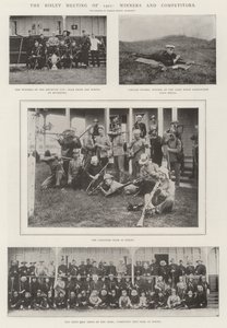 De Bisley Bijeenkomst van 1901, Winnaars en Deelnemers door English Photographer