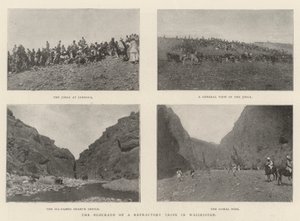 De Blokkade van een Weerbarstige Stam in Waziristan door English Photographer
