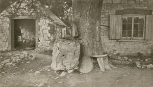 De Blowing Stone, Uffington door English Photographer