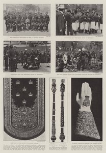 De kroning van Edward VII door English Photographer