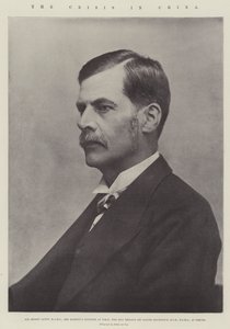 De crisis in China, Sir Ernest Satow, KCMG, Hare Majesteits minister in Tokio, die Sir Claude MacDonald, KCB, KCMG, in Peking kan vervangen