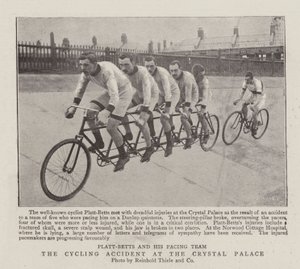 Het Fietsongeluk in het Crystal Palace