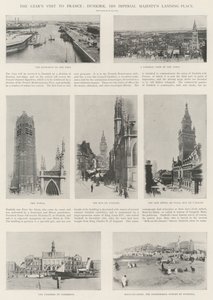 Het Bezoek van de Tsaar aan Frankrijk, Duinkerken, De Landingsplaats van Zijne Keizerlijke Majesteit door English Photographer