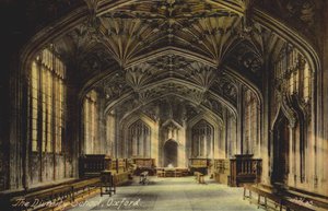 De Divinity School, Oxford (kleur foto)