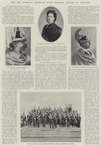 Het Huwelijk van de Hertog van Aosta met Prinses Helene van Orléans