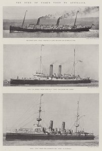Het Bezoek van de Hertog van York aan Australië