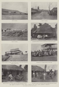 De Franse agressies in West-Afrika, scènes in het gebied van de Royal Niger Company door English Photographer
