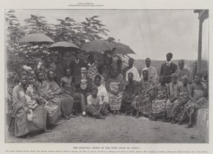 De vriendelijke hoofden van de westkust van Afrika door English Photographer
