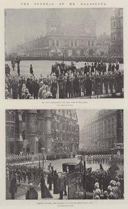 De begrafenis van meneer Gladstone door English Photographer