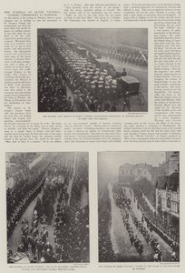 De begrafenis van koningin Victoria, afsluitende ceremonies in Windsor door English Photographer