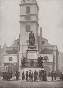 Het Gladstone Monument in de Strand door English Photographer