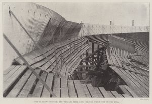 De Ramp in Glasgow, de Verwoeste Terrassen waardoor de Slachtoffers vielen door English Photographer