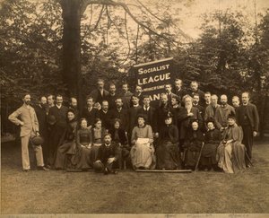 De Hammersmith tak van de Socialistische Liga door English Photographer