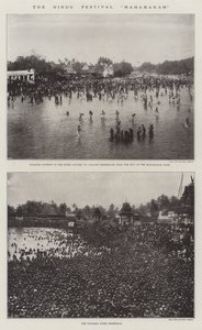 Het hindoeïstische festival Mahamakam