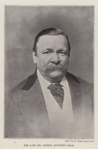 De overleden de heer George Augustus Sala door English Photographer