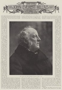 De wijlen Sir John Everett Millais, overlijdensberichten