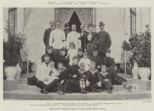 De nieuwste portretgroep van de Deense koninklijke familie door English Photographer