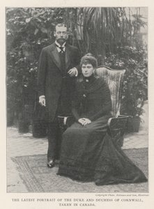 Het nieuwste portret van de hertog en hertogin van Cornwall, genomen in Canada door English Photographer