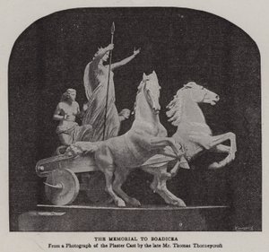 Het monument voor Boadicea door English Photographer