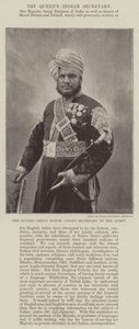 De Munshi Abdul Harim, Indiase secretaris van de koningin door English Photographer