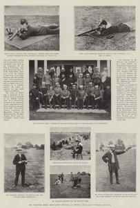 De bijeenkomst van de National Rifle Association in Bisley