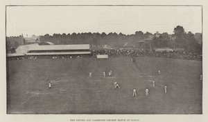 De Oxford en Cambridge Cricketwedstrijd op Lords door English Photographer