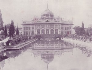 Het Paleis van Licht, Husainabad, Lucknow door English Photographer