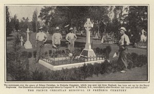 Het Prins Christian Memorial op de Pretoria Begraafplaats door English Photographer