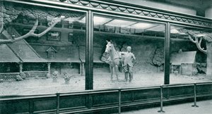 De Prins van Wales gemaakt van Canadese boter door English Photographer