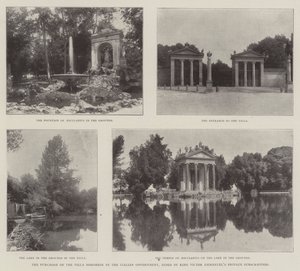 De aankoop van de Villa Borghese door de Italiaanse regering, geholpen door de privébijdrage van koning Victor Emmanuel