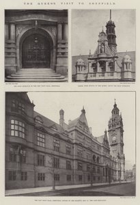 Het Bezoek van de Koningin aan Sheffield