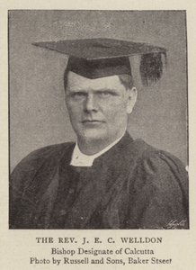 De eerwaarde J E C Welldon door English Photographer