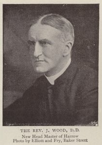 De eerwaarde J Wood, DD door English Photographer